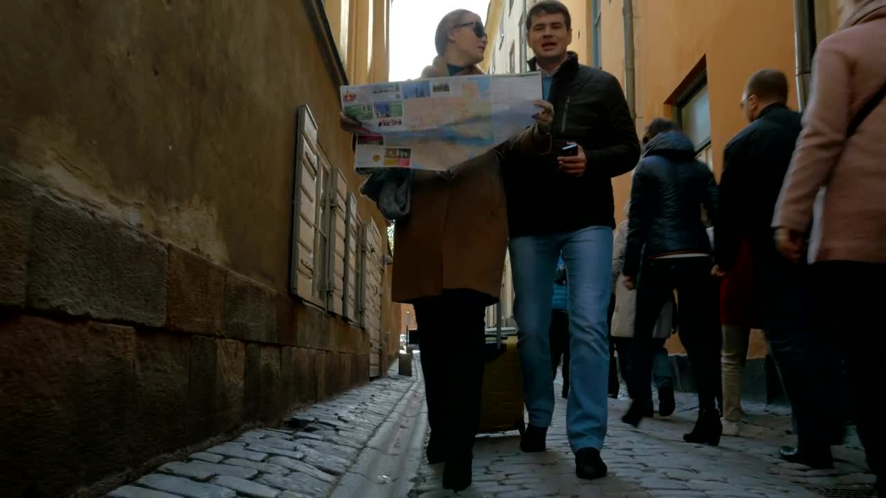   Stock Footage Walking Through Small Streets Live Wallpaper