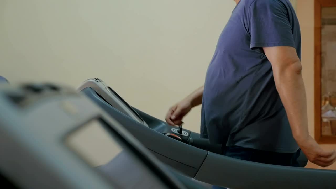   Stock Footage Walking On A Treadmill Live Wallpaper