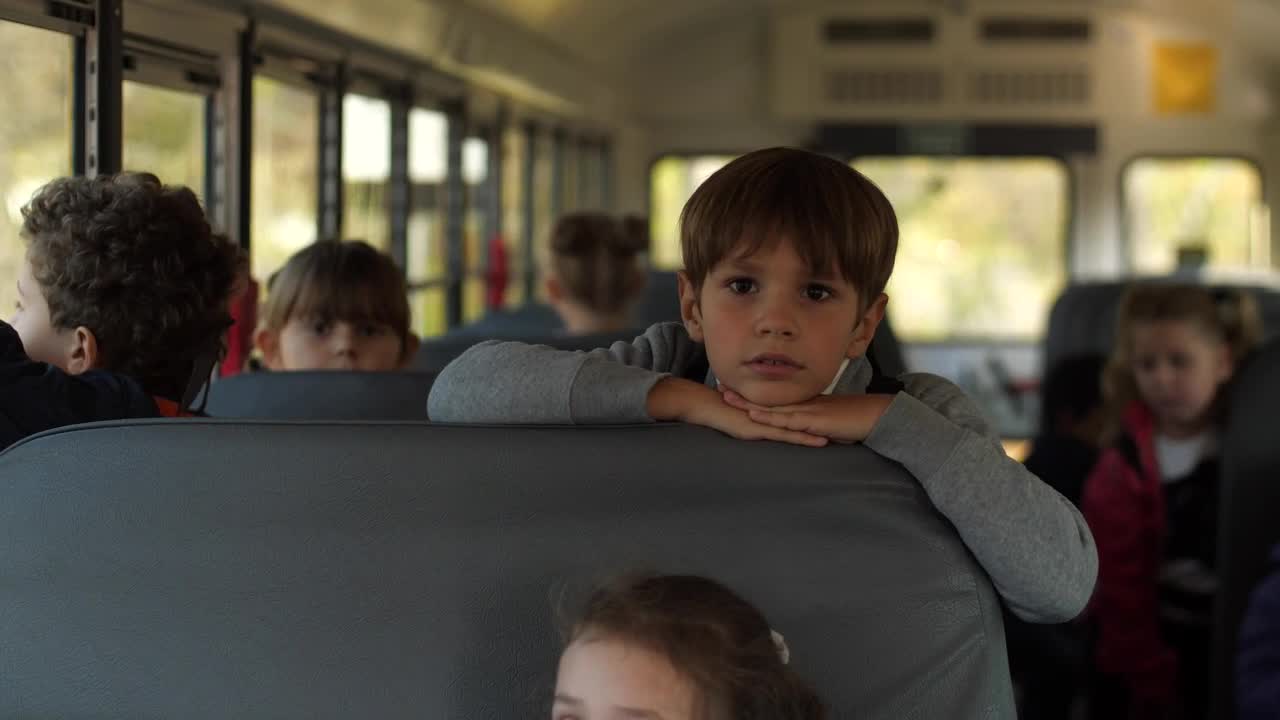   Stock Footage Waiting To Get Home On The Bus Live Wallpaper