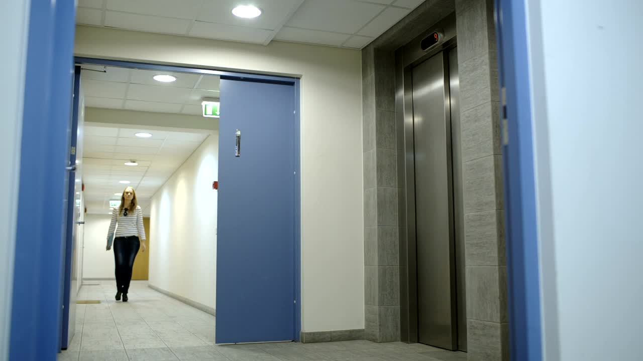   Stock Footage Waiting For An Elevator Live Wallpaper