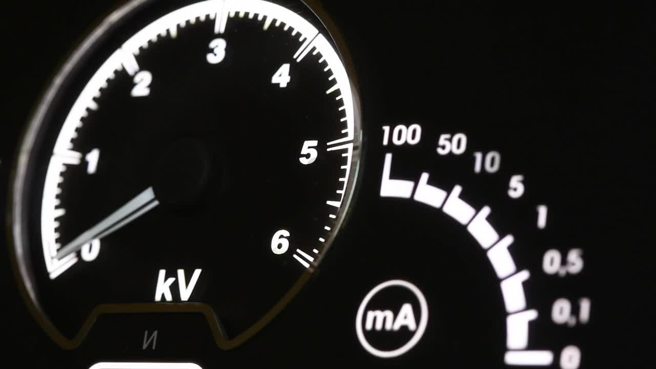   Stock Footage Voltage Meter Close Up Live Wallpaper