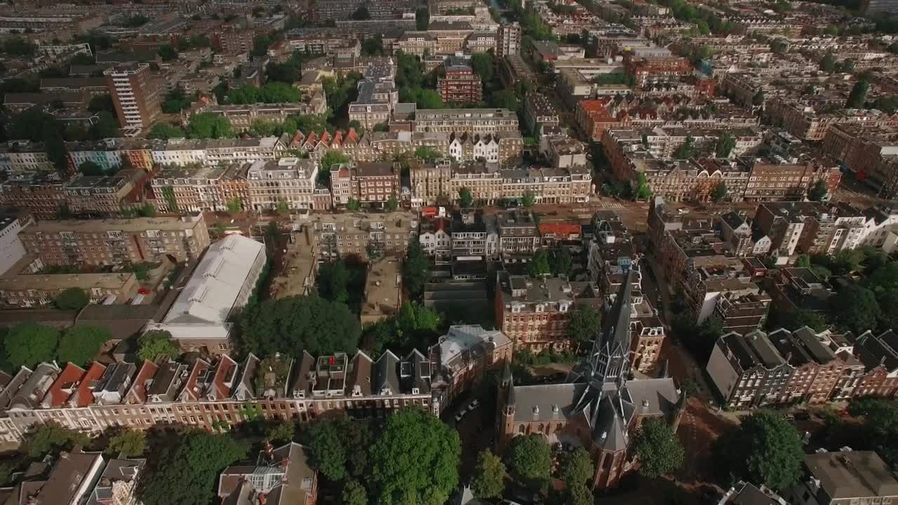   Stock Footage Volden Church In Amsterdam Live Wallpaper