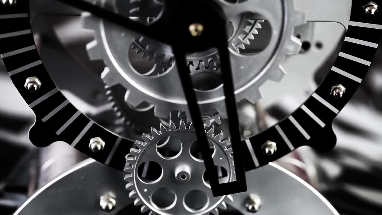   Stock Footage Visible Machine Clock Live Wallpaper