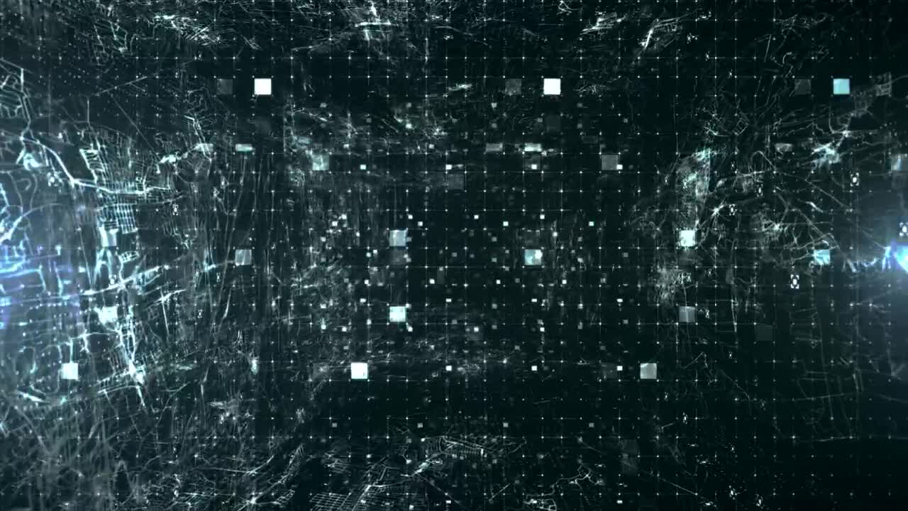   Stock Footage Virtual World Of A Matrix With Information And Processes Live Wallpaper
