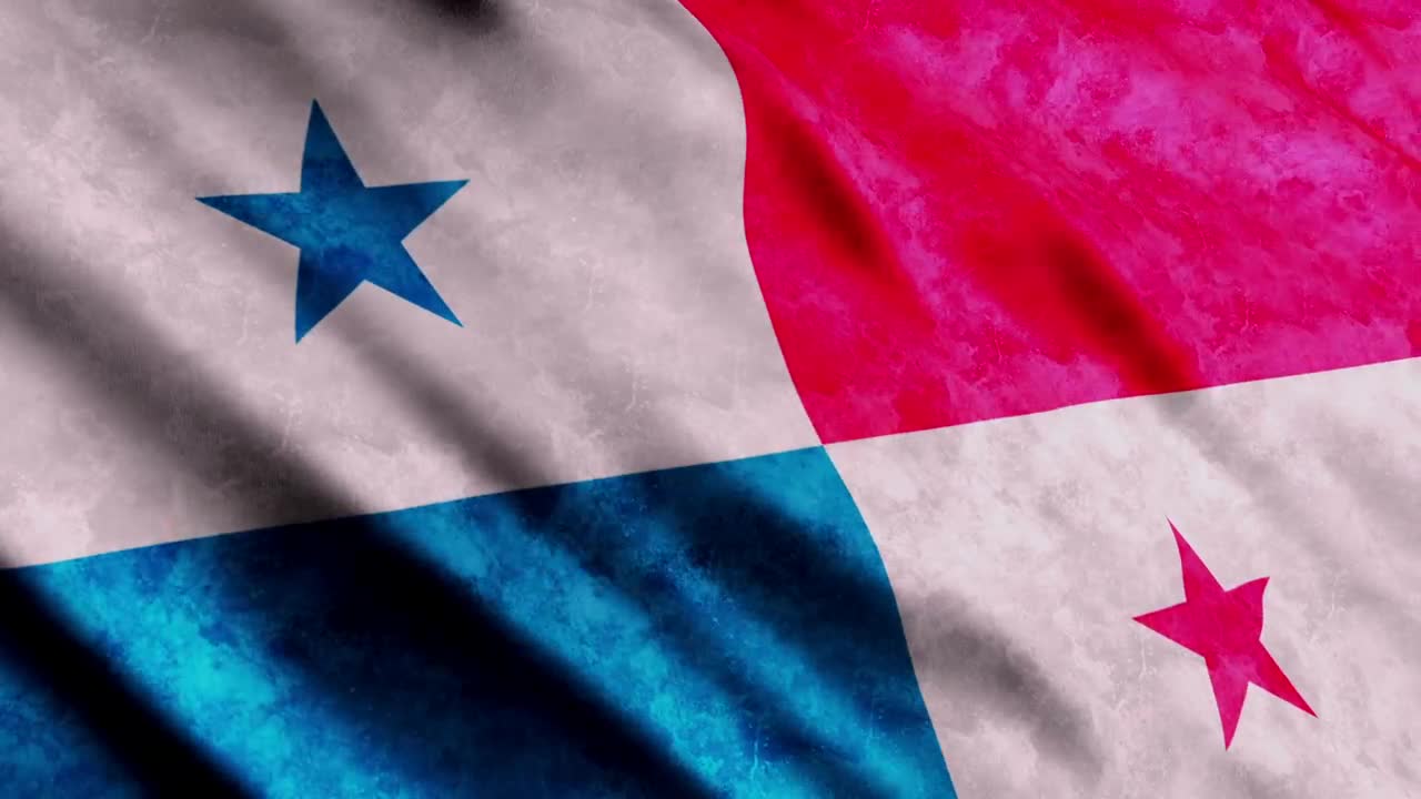   Stock Footage Virtual Panamanian Flag In D Waving Live Wallpaper
