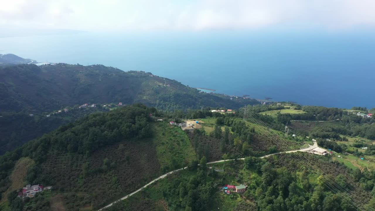   Stock Footage Village On A Mountain Live Wallpaper