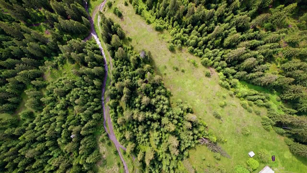   Stock Footage Village In The Mountains Tilt Aerial Shot Live Wallpaper
