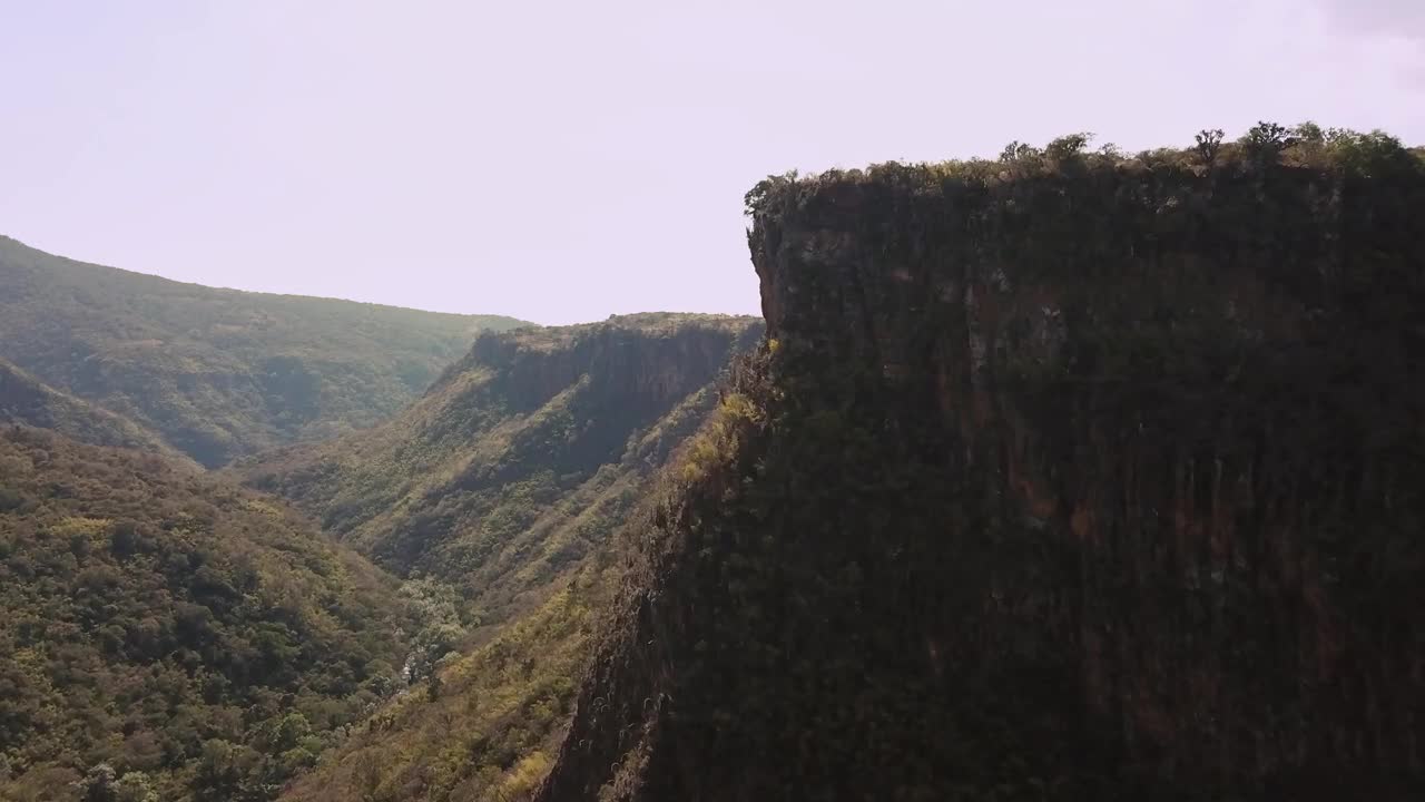   Stock Footage View Of Cliffs And A Valley Live Wallpaper