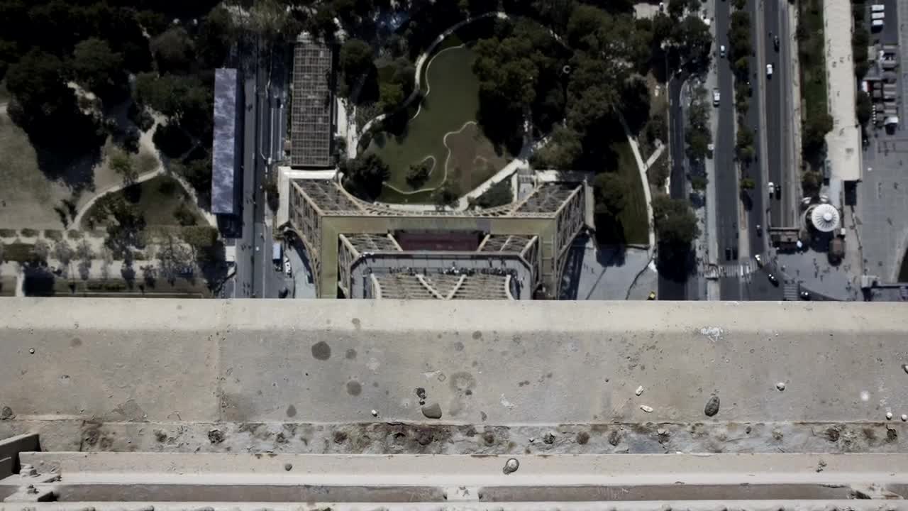   Stock Footage View From The Top Of The Eiffel Tower Live Wallpaper