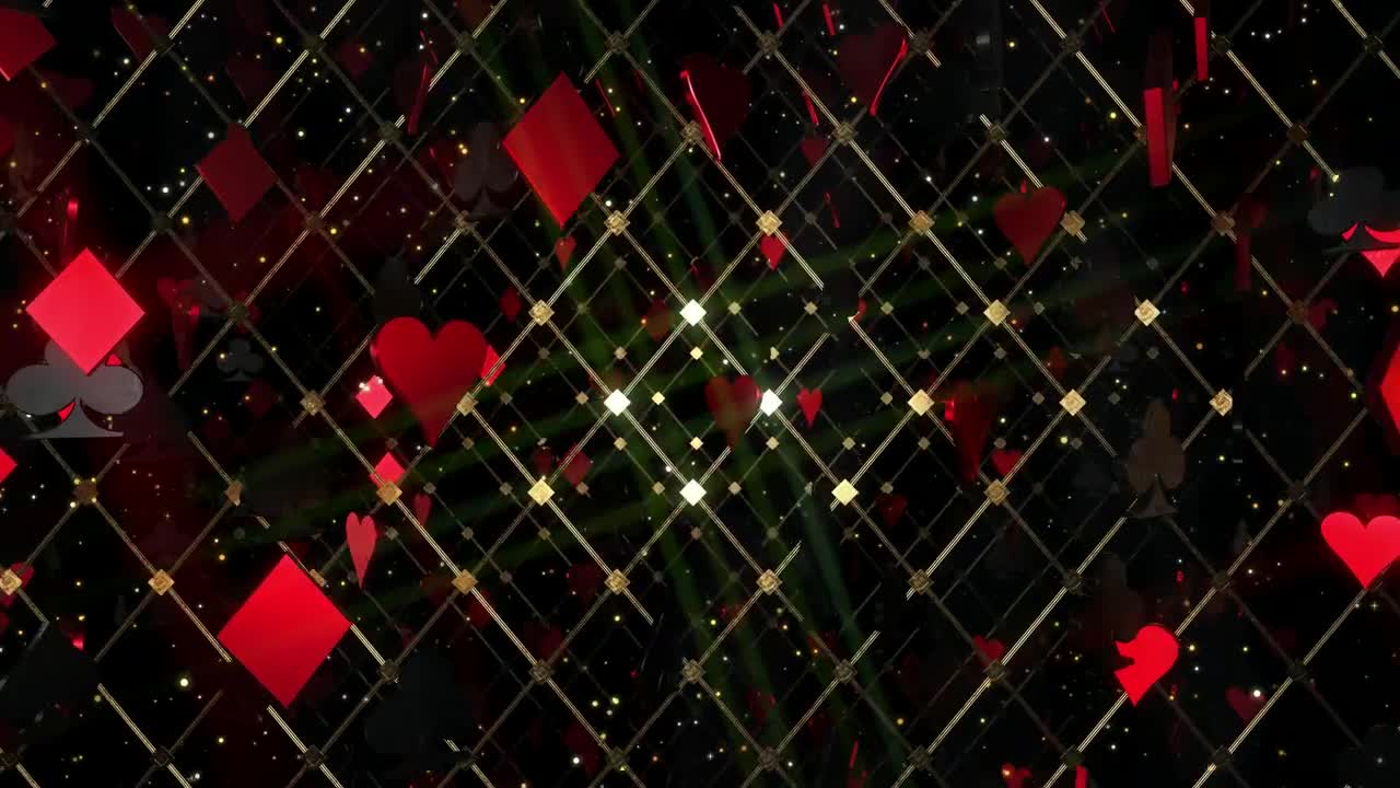   Stock Footage Video With Poker And Casino Concept D Animation Live Wallpaper