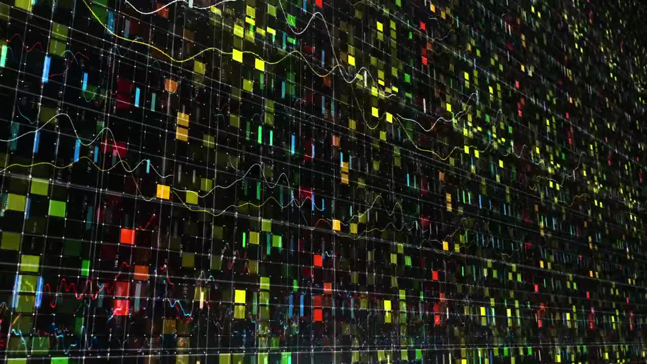   Stock Footage Video With Digital Trade Network Concept Live Wallpaper