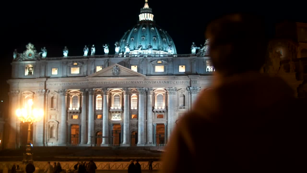   Stock Footage Vatican City At Night Live Wallpaper