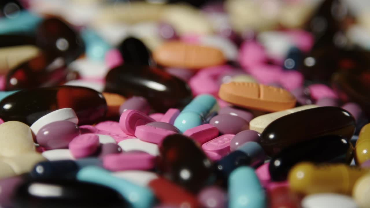   Stock Footage Various Medications Live Wallpaper