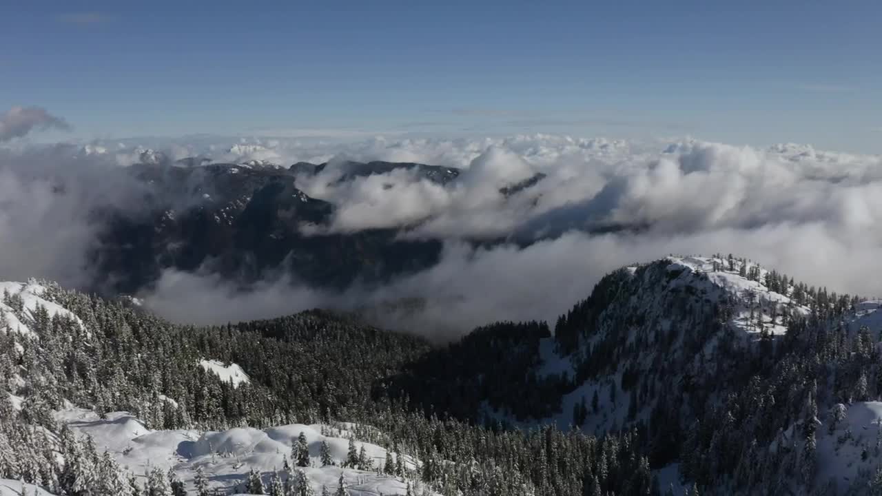   Stock Footage Valley In A Canadian Mountain Range Live Wallpaper