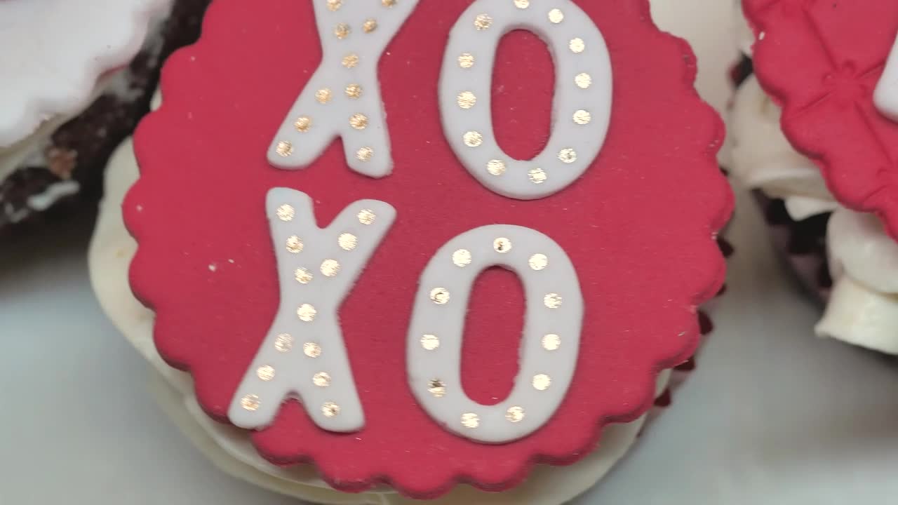   Stock Footage Valentines Day Cupcakes Live Wallpaper