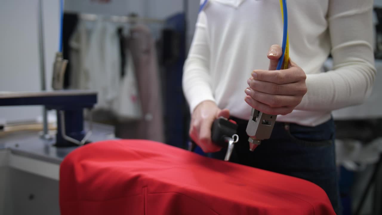   Stock Footage Using A Steam Cleaner Live Wallpaper