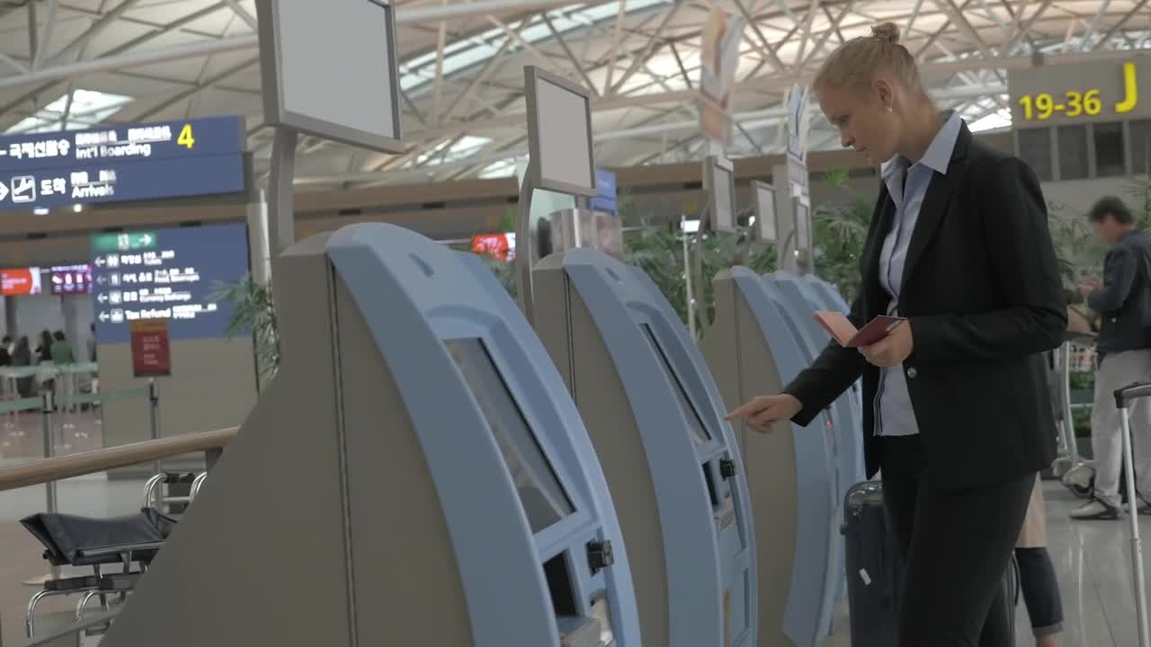   Stock Footage Using A Self Service Machine Live Wallpaper