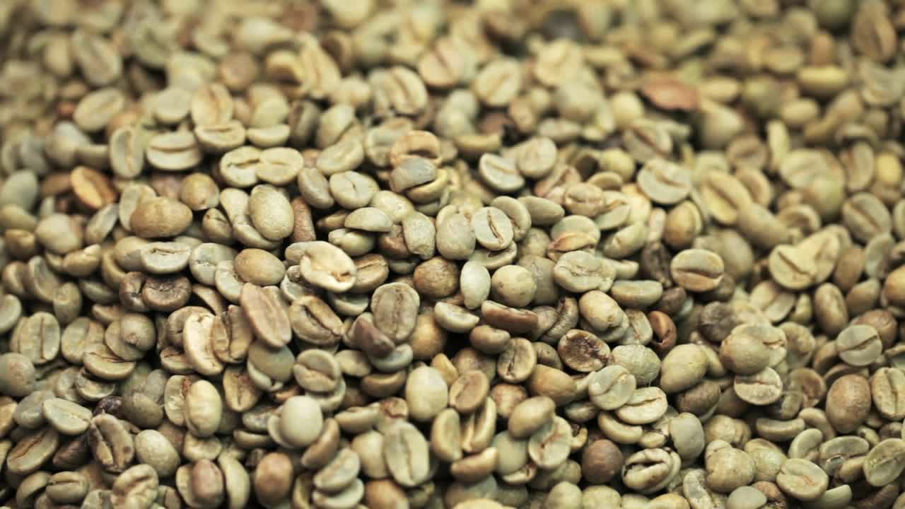   Stock Footage Using A Scoop With Coffee Grain Live Wallpaper