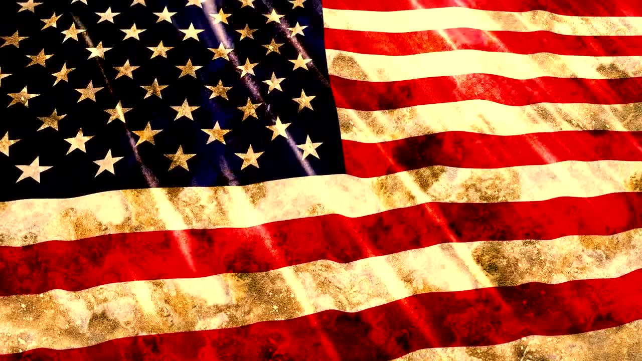   Stock Footage Usa Worn And Dirty Flag Live Wallpaper
