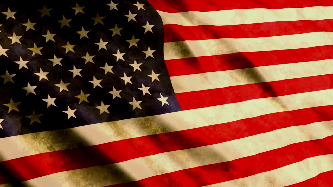   Stock Footage Usa Country Flag In D Animation Live Wallpaper