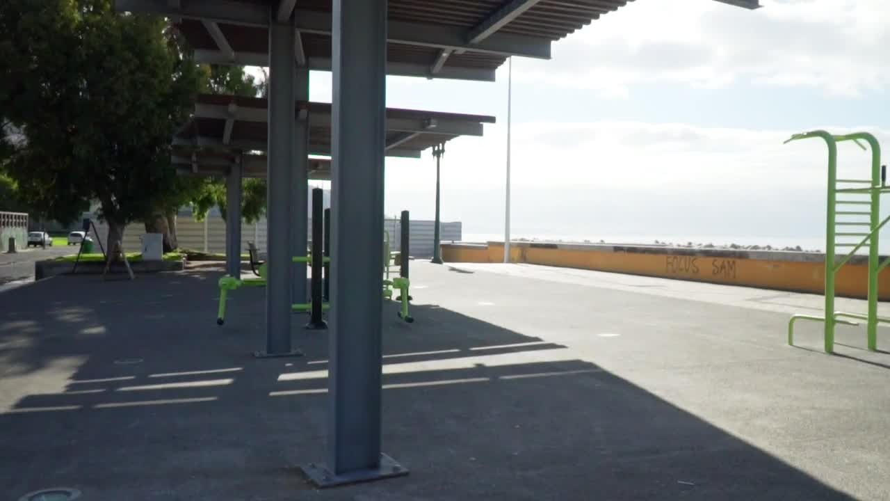   Stock Footage Urban Outdoor Gym Live Wallpaper