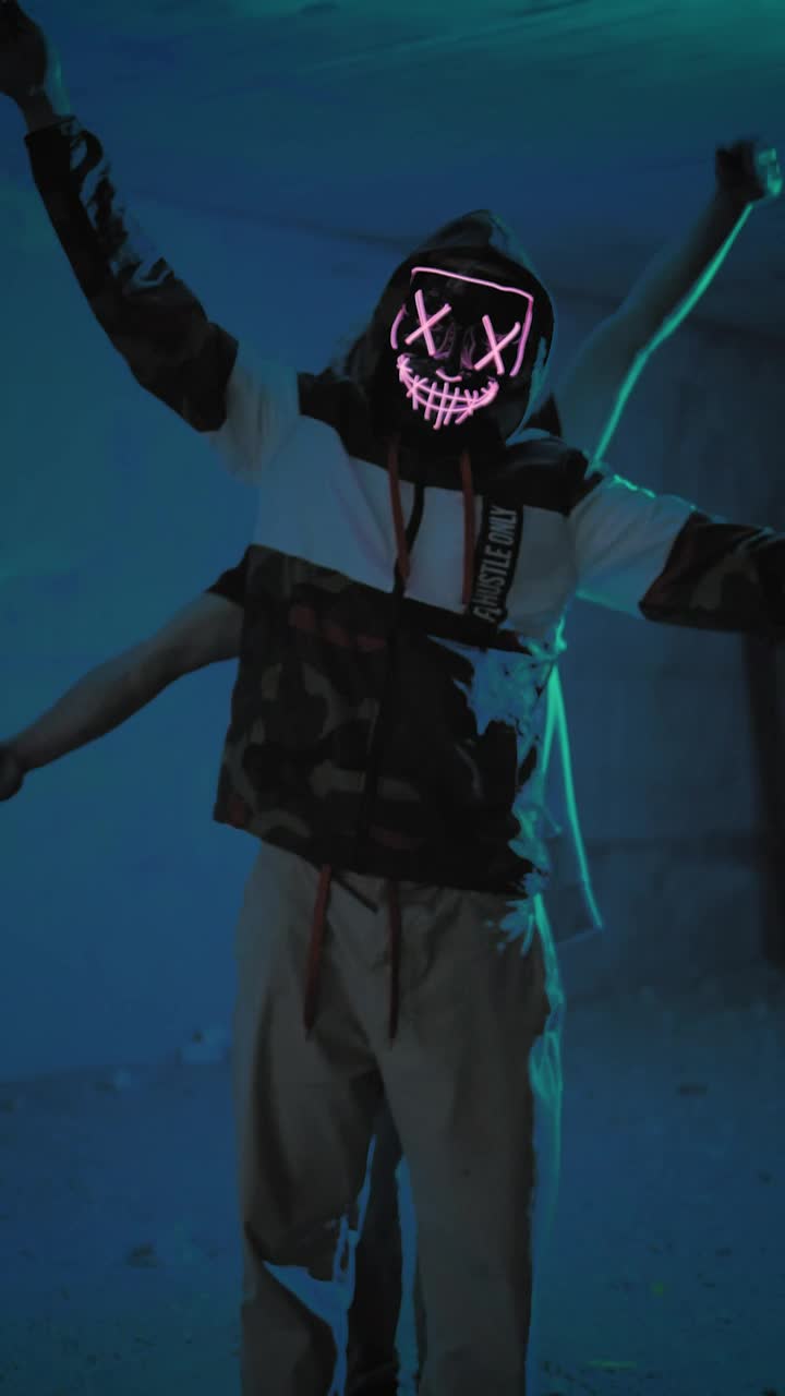   Stock Footage Urban Men Making Shapes With Their Hands While Dancing Live Wallpaper