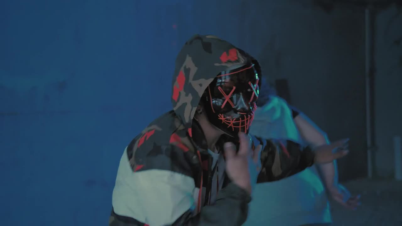   Stock Footage Urban Men Dancing On A Construction Live Wallpaper