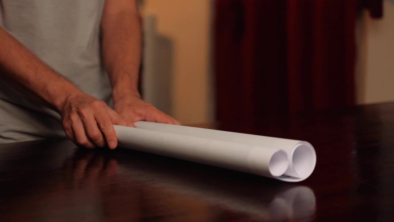   Stock Footage Unrolling A World Map On A Table Live Wallpaper