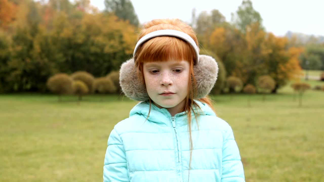   Stock Footage Unhappy Girl In The Park Live Wallpaper