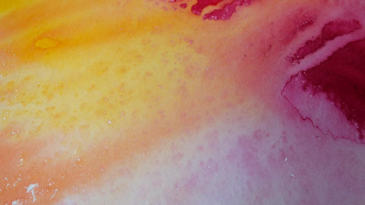   Stock Footage Undried Watercolor Art Texture Live Wallpaper