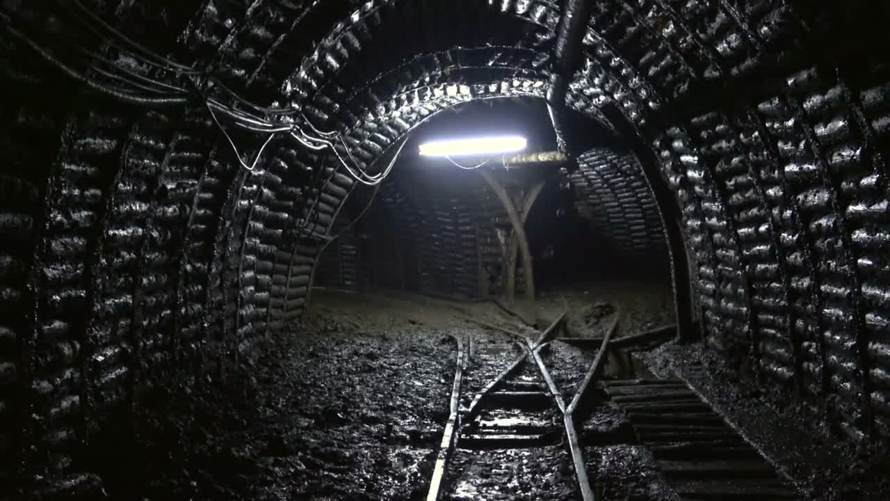   Stock Footage Underground Dark Mine Live Wallpaper