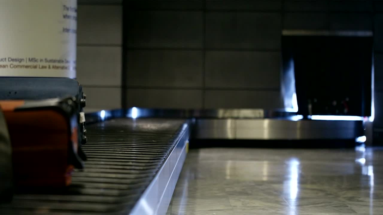   Stock Footage Unclaimed Bags In An Airport Live Wallpaper