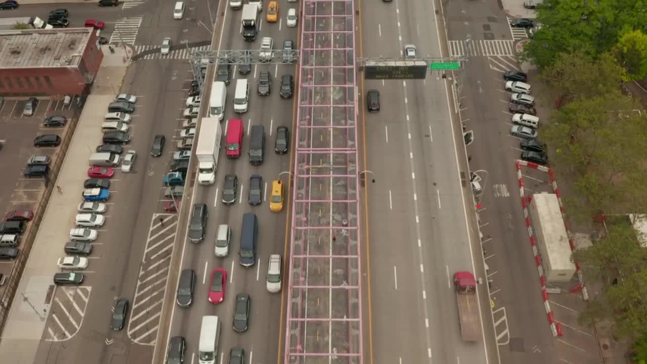   Stock Footage Two Way Vehicular Bridge One With Traffic Live Wallpaper