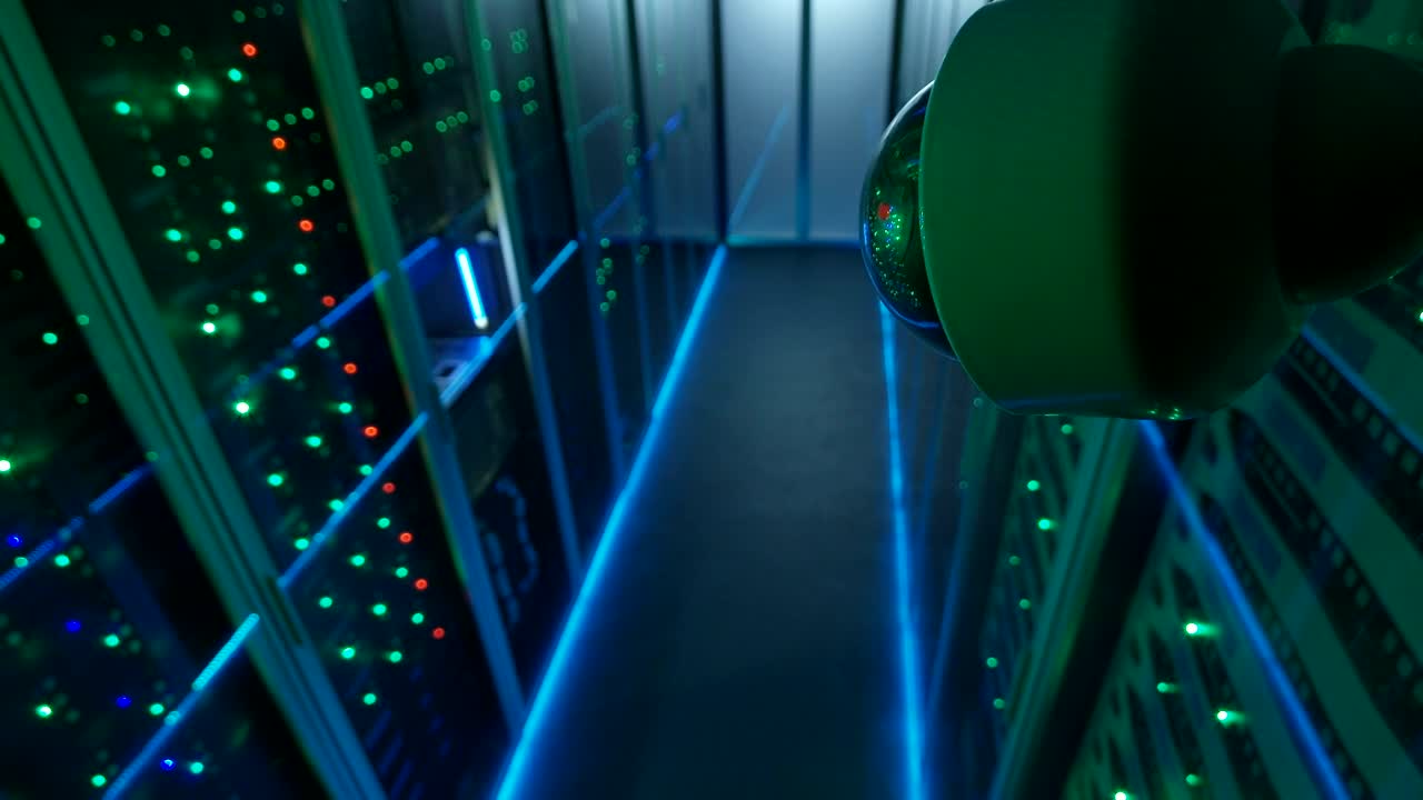   Stock Footage Two Thiefs Hacking A Data Center Live Wallpaper