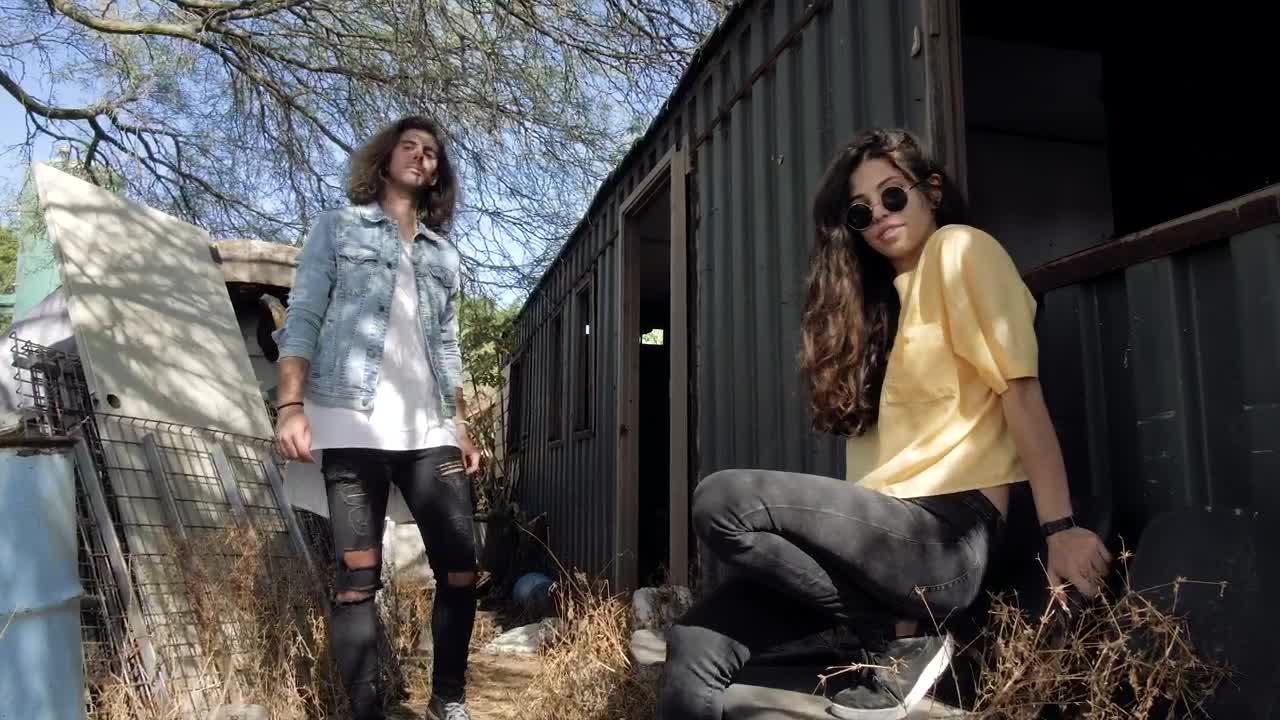   Stock Footage Two People At Junkyard Live Wallpaper