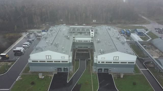   Stock Footage Two Large Warehouses Smalllive Wallpaper