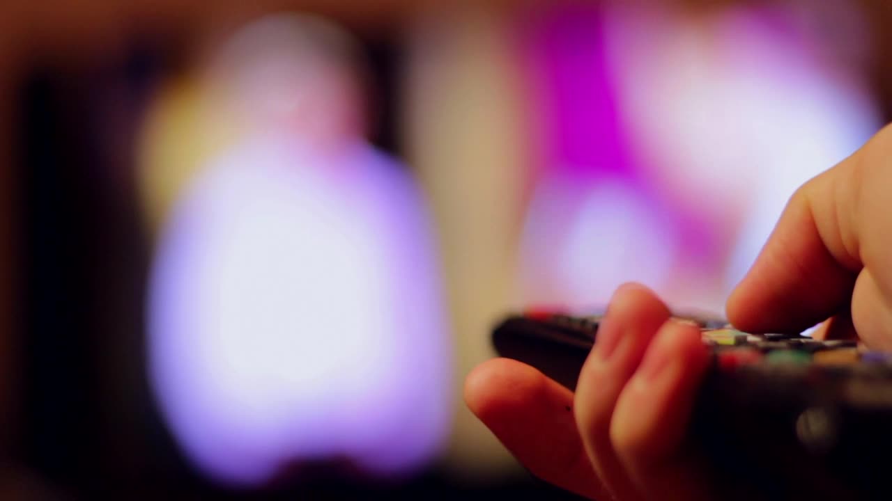   Stock Footage Tv Remote Control Changing Channels Live Wallpaper
