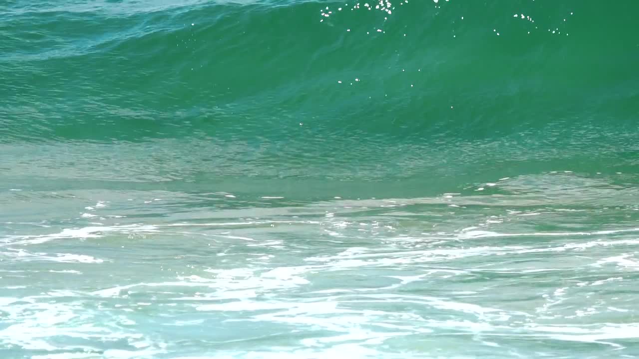   Stock Footage Turquoise Wave Crashes Live Wallpaper