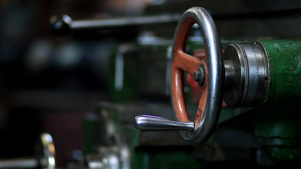   Stock Footage Turning A Lathe Live Wallpaper