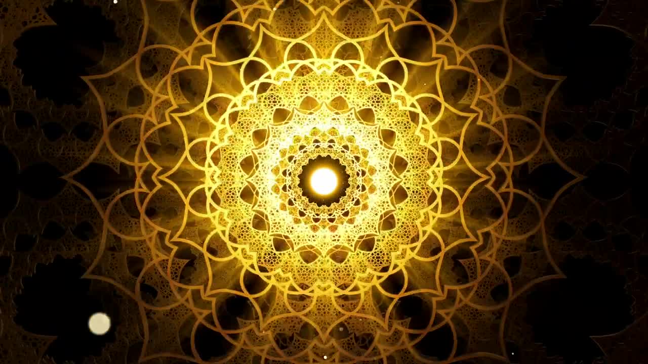  Stock Footage Tunnel Of Floating Islamic Shapes Live Wallpaper