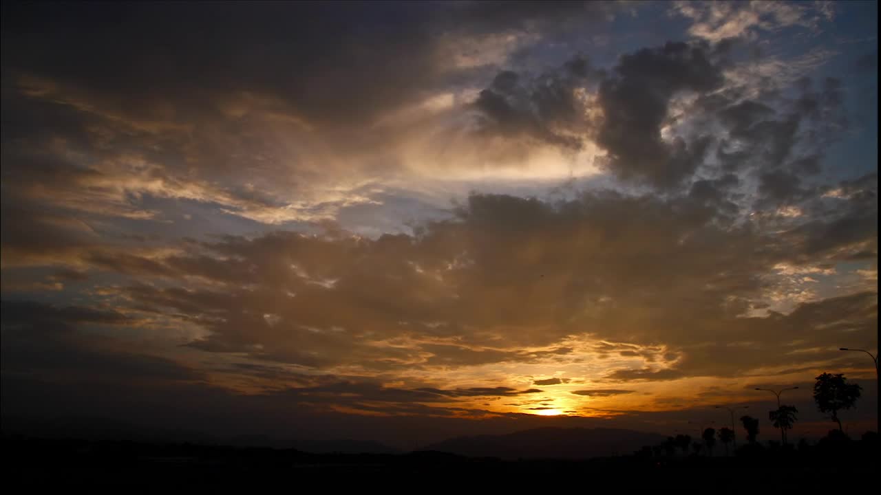   Stock Footage Tropical Sunrise On The Horizon Live Wallpaper