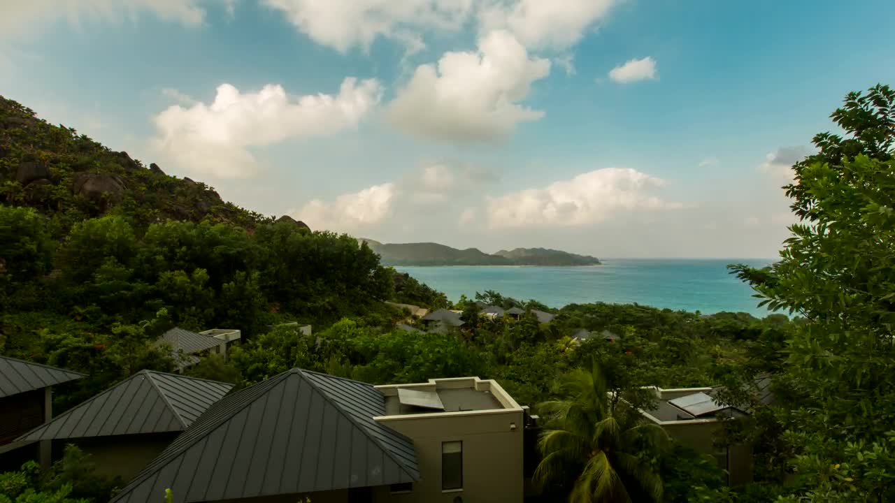   Stock Footage Tropical Island Landscape View Live Wallpaper