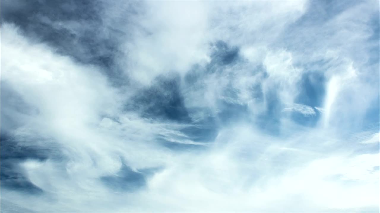   Stock Footage Tropical Clouds Thin Across The Sky Live Wallpaper