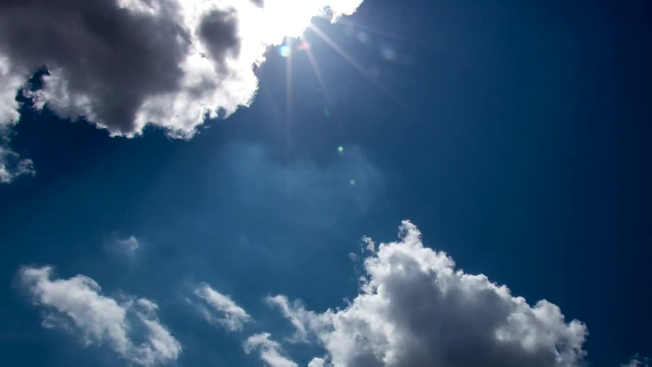   Stock Footage Tropical Blue Sky Live Wallpaper