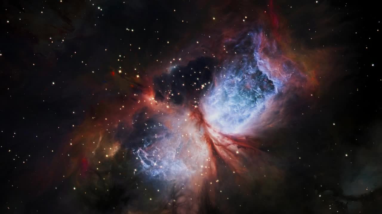   Stock Footage Traversing The Nebula Galaxy Live Wallpaper