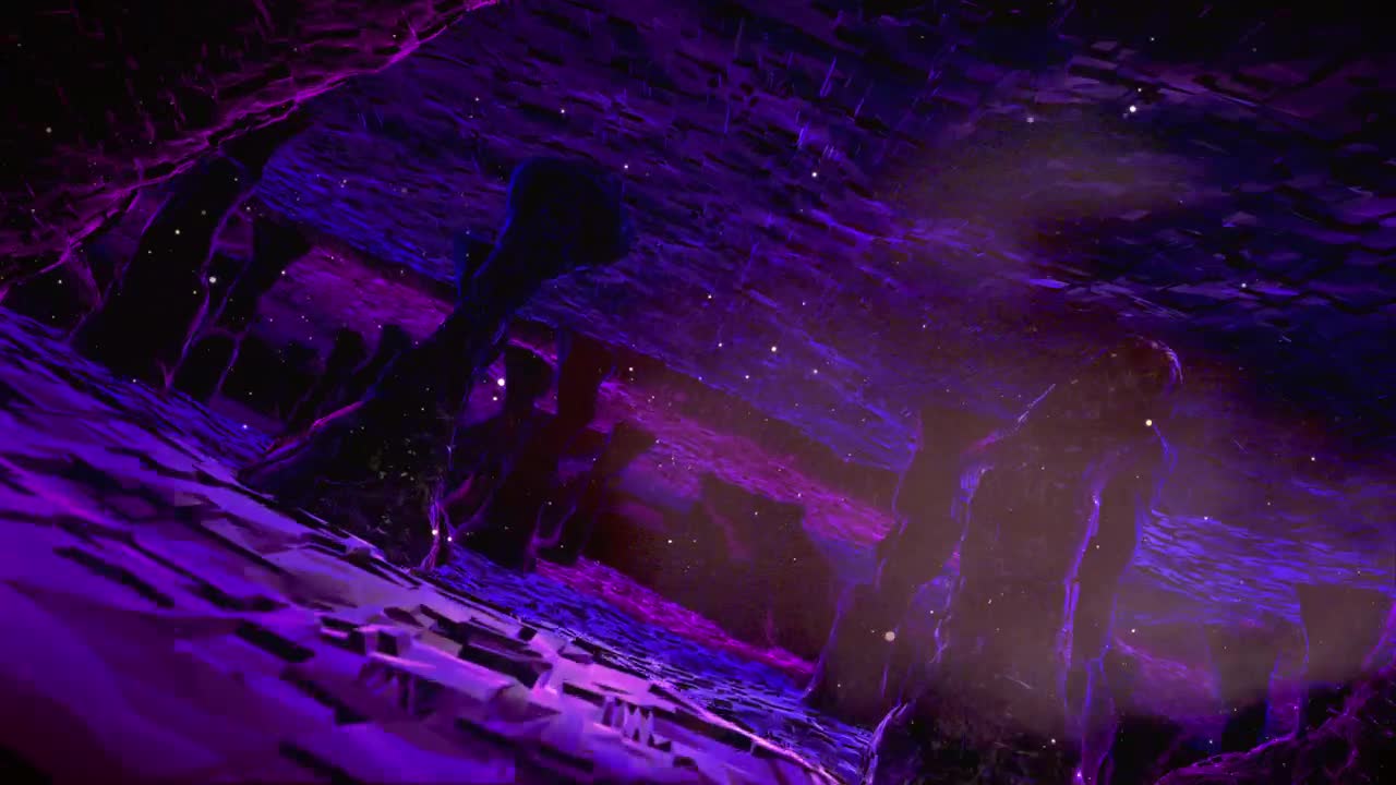   Stock Footage Traveling In Circles For An Abstract D Space Live Wallpaper