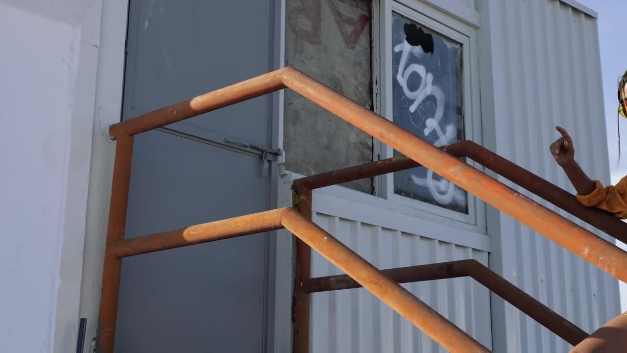 Stock Footage Young Woman Listening To Music On Headphones Live Wallpaper Free