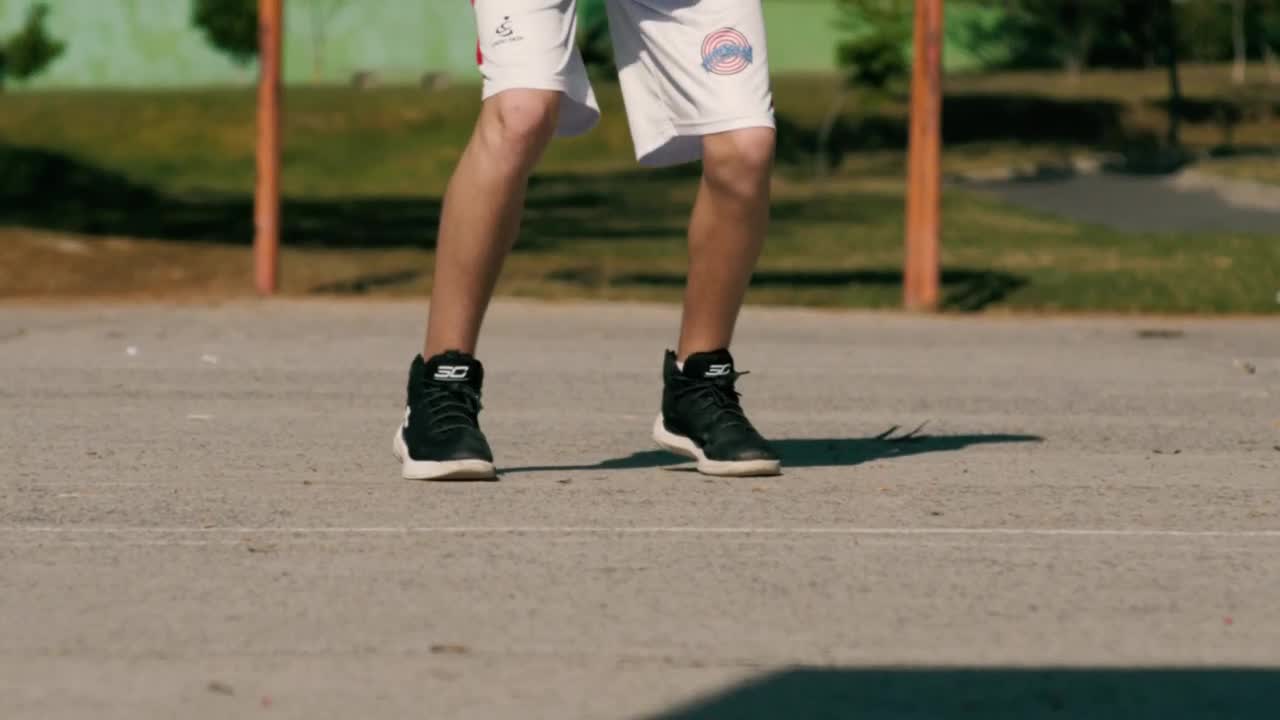 Stock Footage Young Man Throwing A Basketball Live Wallpaper Free