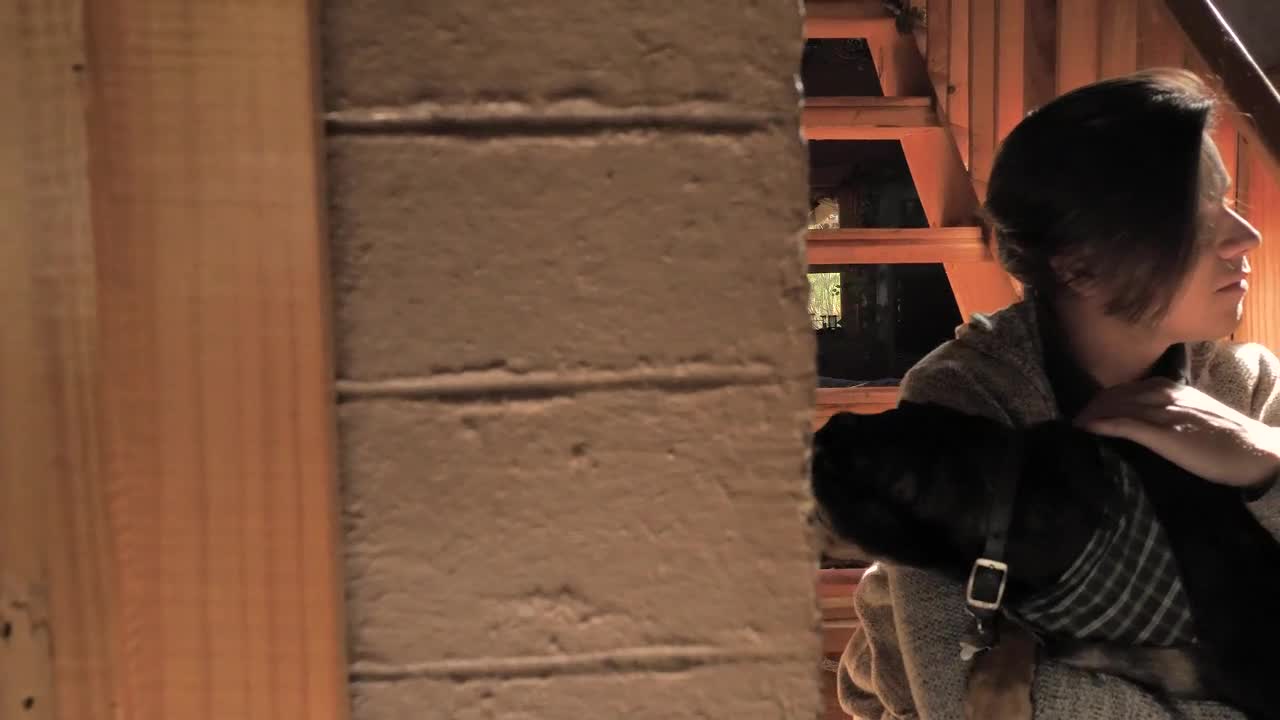 Stock Footage Young Family Hugging Their Dog Live Wallpaper Free