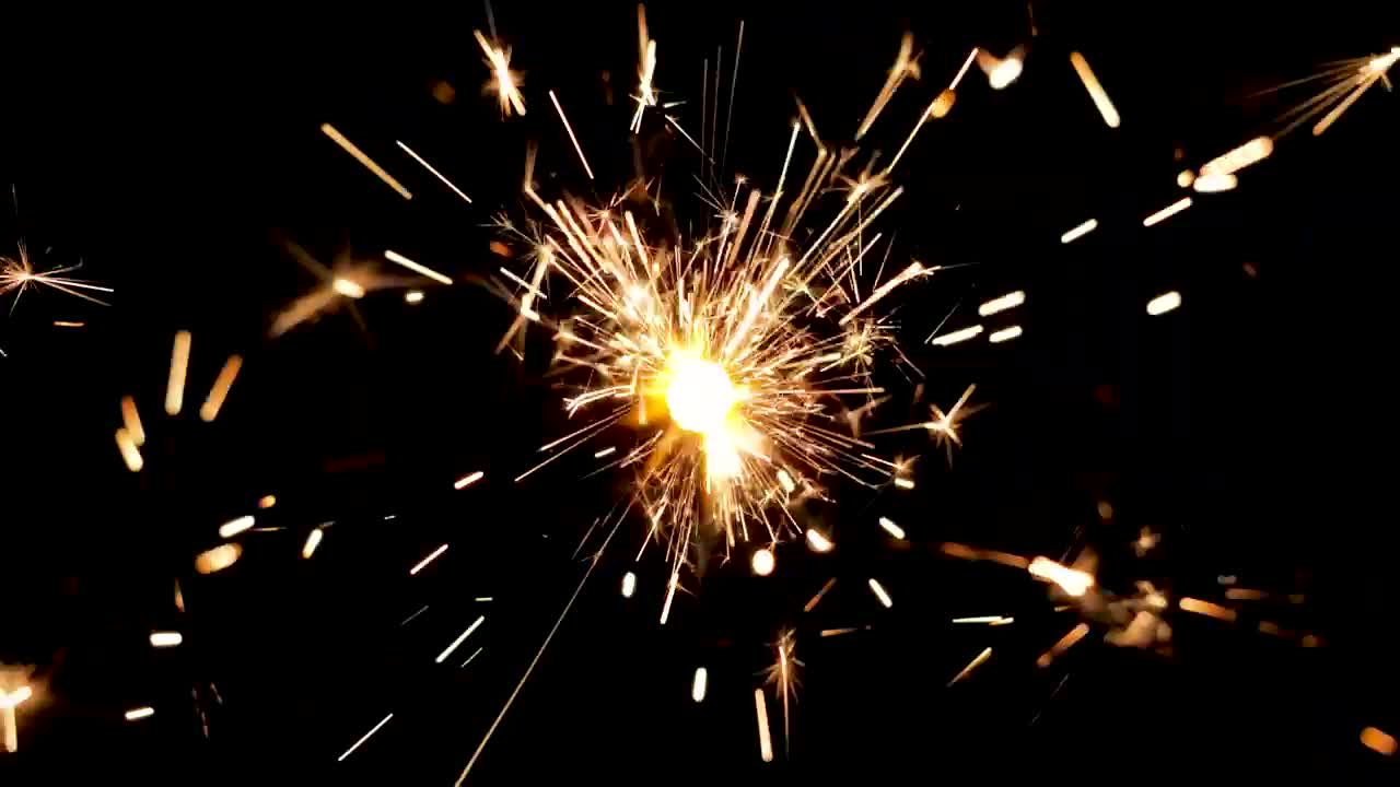 Stock Footage Yellow Sparklers Live Wallpaper Free